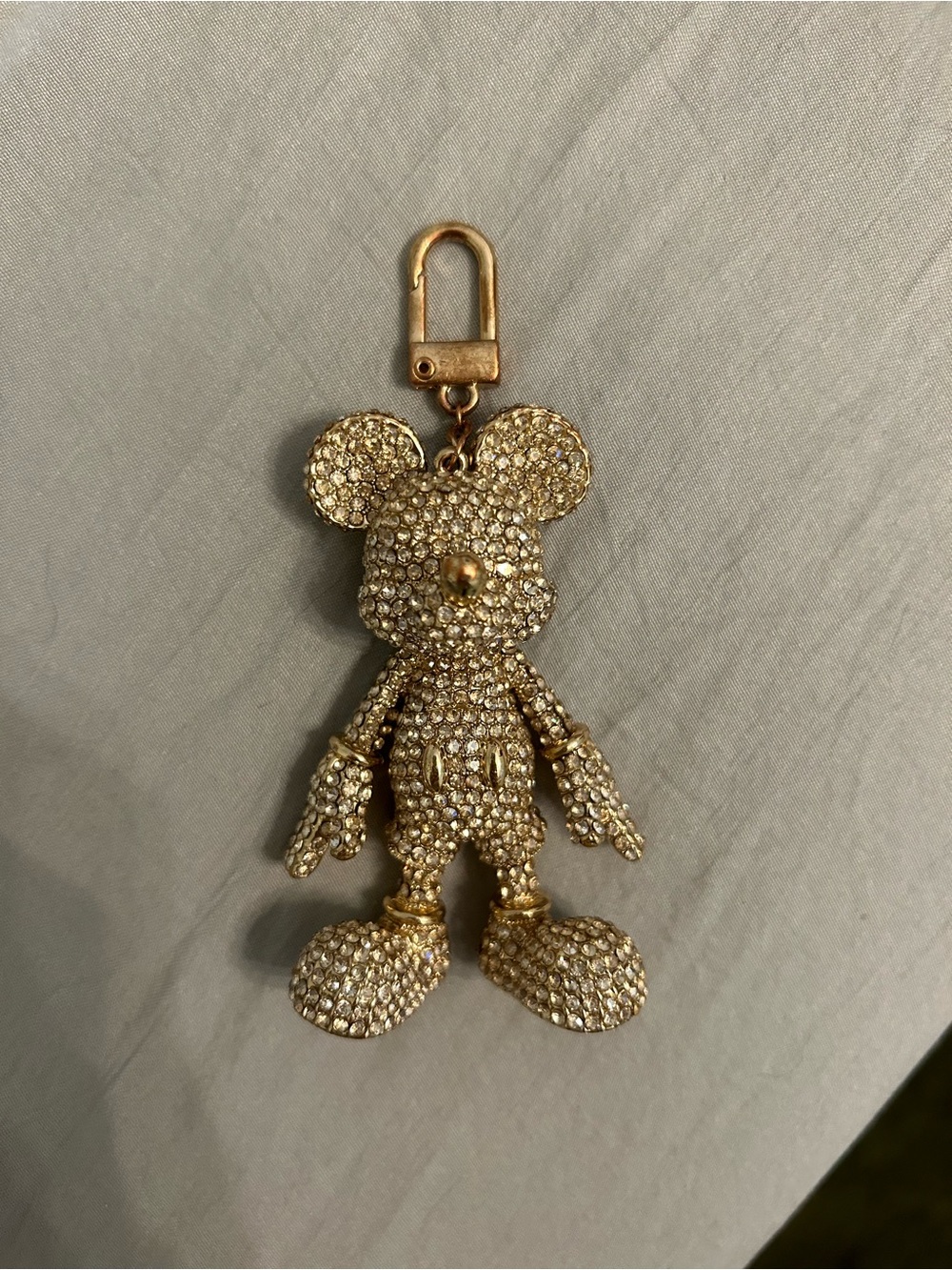Baublebar Gold Disney bag charm Mickey Mouse Stunning